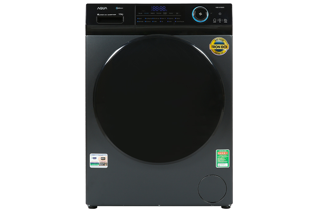 Máy giặt Aqua Inverter 10 kg AQD- D1002G BK