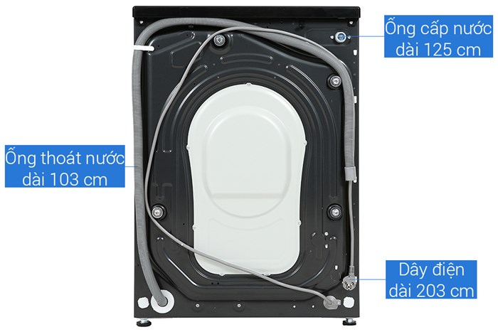 Máy giặt Aqua Inverter 10 kg AQD- D1002G BK Màu Đen