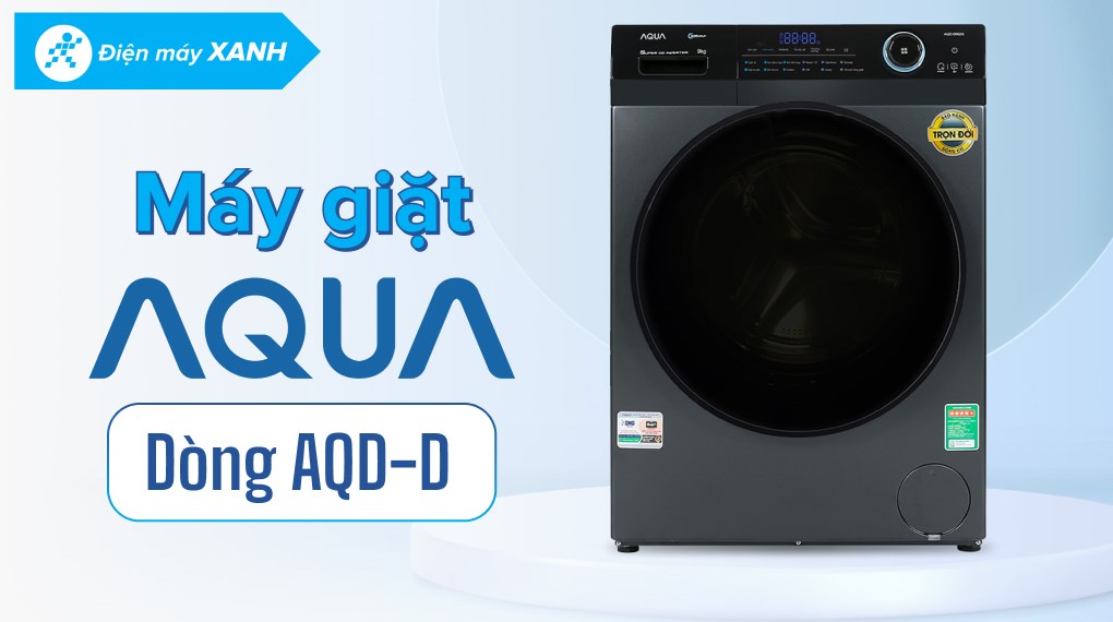 Sử dụng máy giặt Aqua Inverter giúp cho việc giặt quần áo trở nên dễ dàng hơn bao giờ hết. Với công nghệ Inverter tiên tiến, máy giặt Aqua giặt sạch, tiết kiệm điện năng và bảo vệ tối đa cho quần áo của bạn. Hãy trải nghiệm sự khác biệt với máy giặt Aqua Inverter.