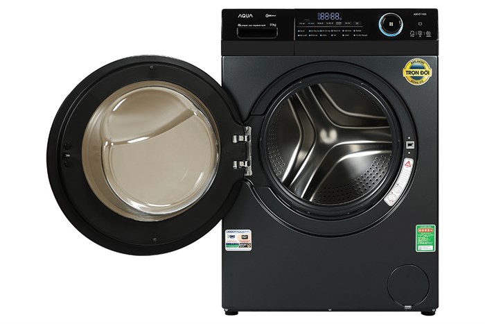 Máy giặt Aqua Inverter 11 kg AQD- D1102G BK Màu Đen