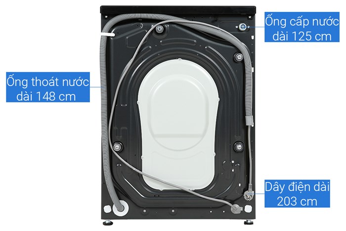 Máy giặt Aqua Inverter 11 kg AQD- D1102G BK Màu Đen