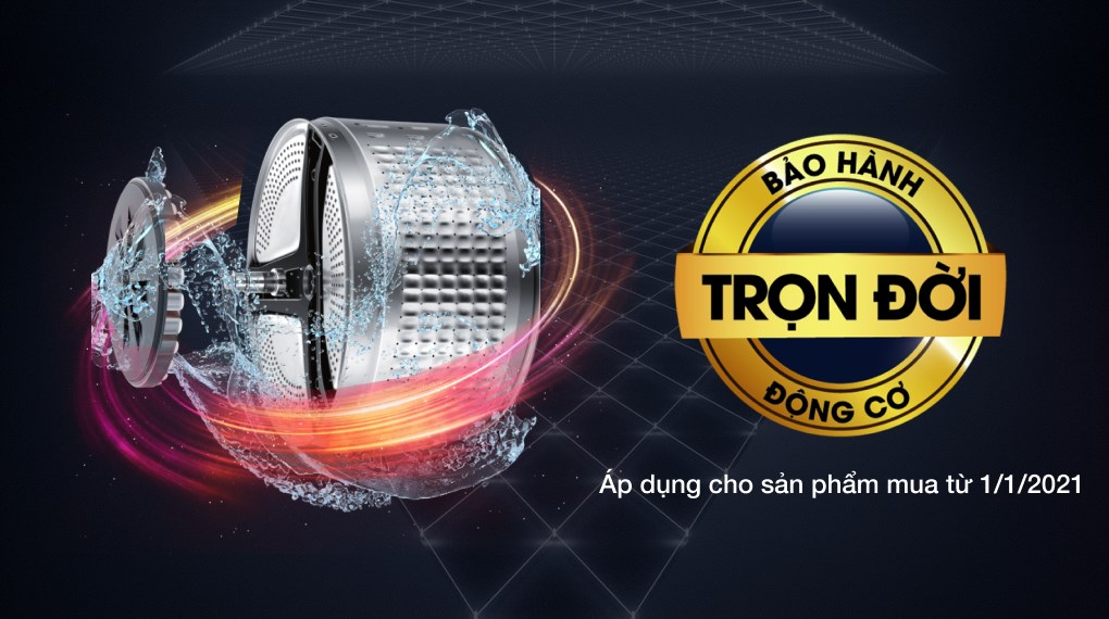 Máy giặt Aqua Inverter 10 kg AQD- DD1001G PS