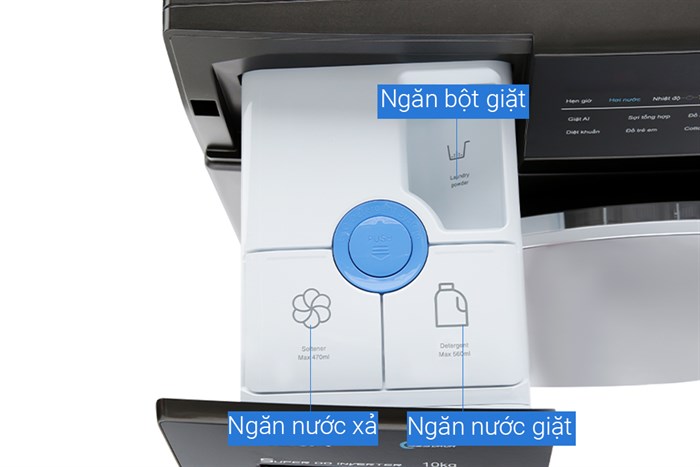 Máy giặt Aqua Inverter 11 kg AQD- DD1101G PS Màu Bạc