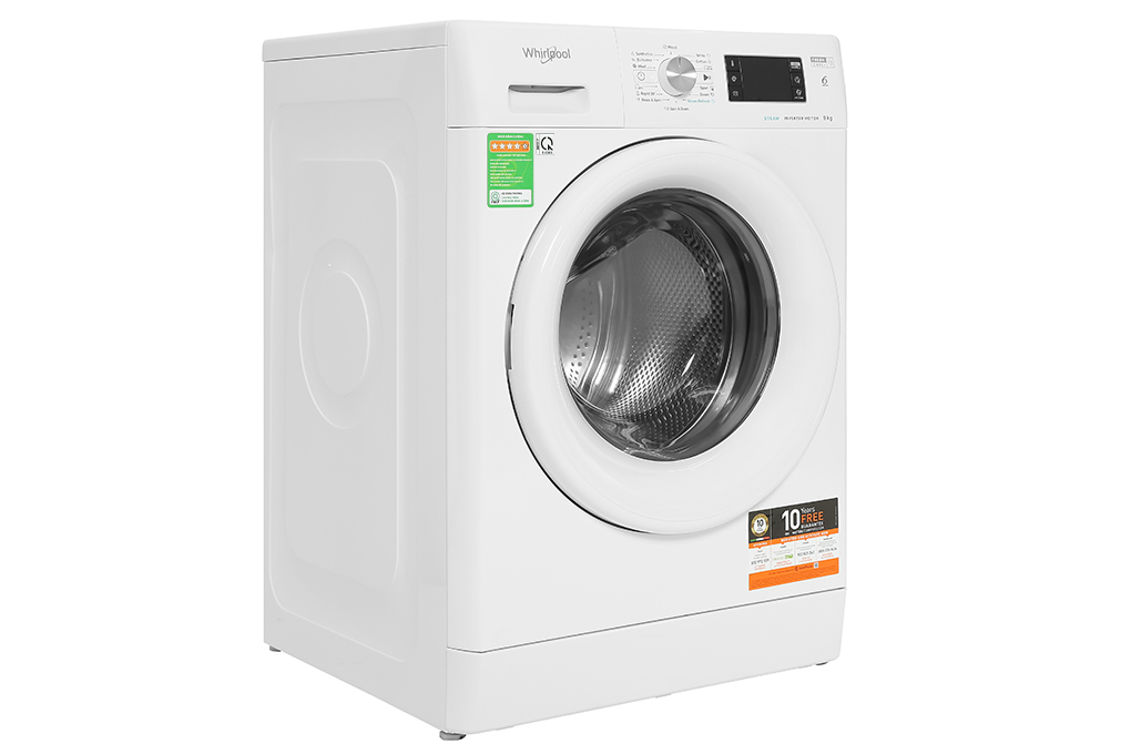 Máy giặt Whirlpool FreshCare Inverter 8 Kg FFB8458WV EU Màu Trắng