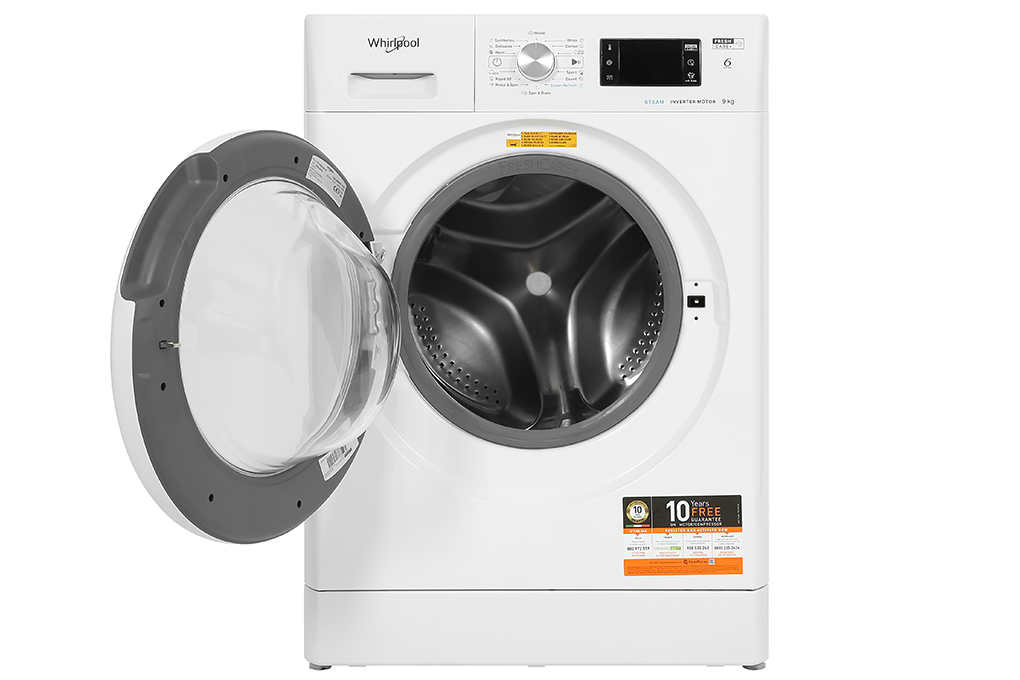 Máy giặt Whirlpool Inverter 9 Kg FFB9458WV EE - 2