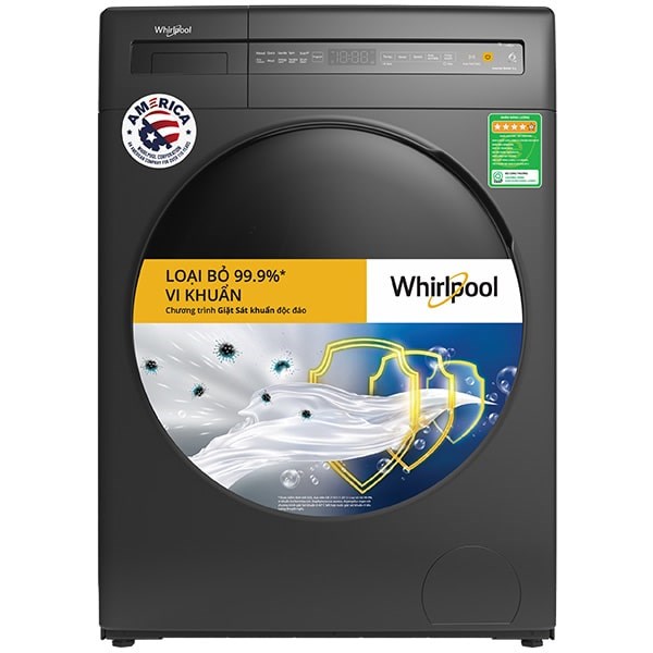 Máy giặt Whirlpool FreshCare Inverter 8 kg FWEB8002FG