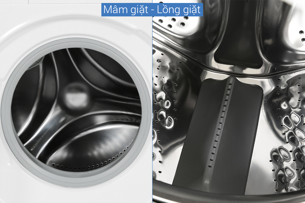 Máy giặt Whirlpool FreshCare Inverter 8 kg FWEB8002FW Màu Trắng