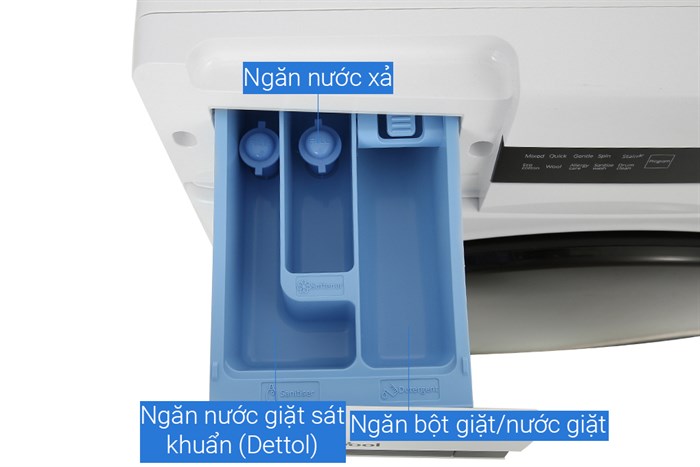 Máy giặt Whirlpool FreshCare Inverter 9 kg FWEB9002FW Màu Trắng