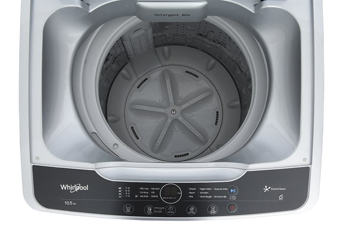 Máy giặt Whirlpool StainClean 10.5 kg VWVC10502FS Màu Bạc
