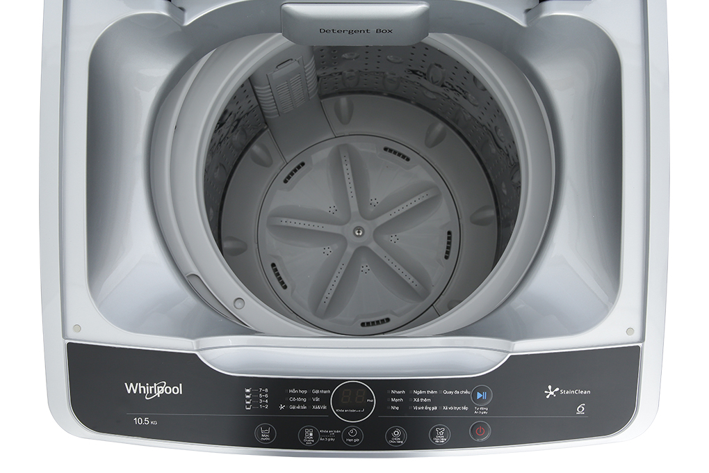 Máy giặt Whirlpool StainClean 10.5 kg VWVC10502FS Màu Bạc