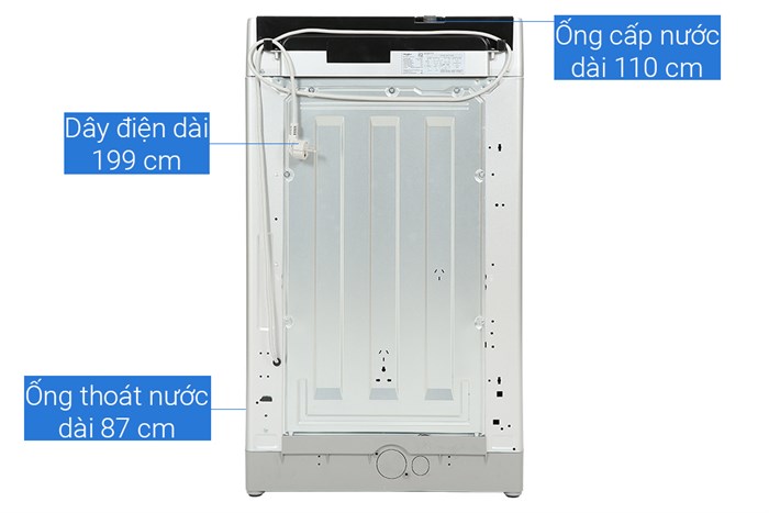 Máy giặt Whirlpool StainClean 9.5 kg VWVC9502FS Màu Xám