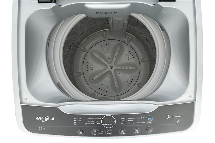 Máy giặt Whirlpool StainClean 9.5 kg VWVC9502FS Màu Xám
