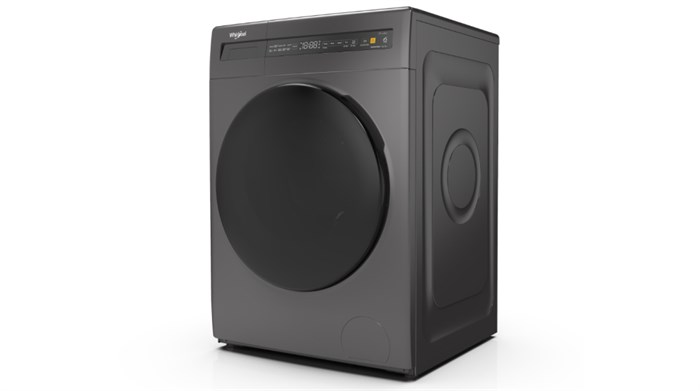 Máy giặt sấy Whirlpool SaniCare Inverter giặt 9.5 kg - sấy 7 kg WWEB95702FG Màu Xám