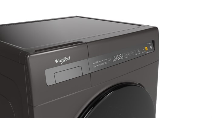 Máy giặt sấy Whirlpool SaniCare Inverter giặt 9.5 kg - sấy 7 kg WWEB95702FG Màu Xám