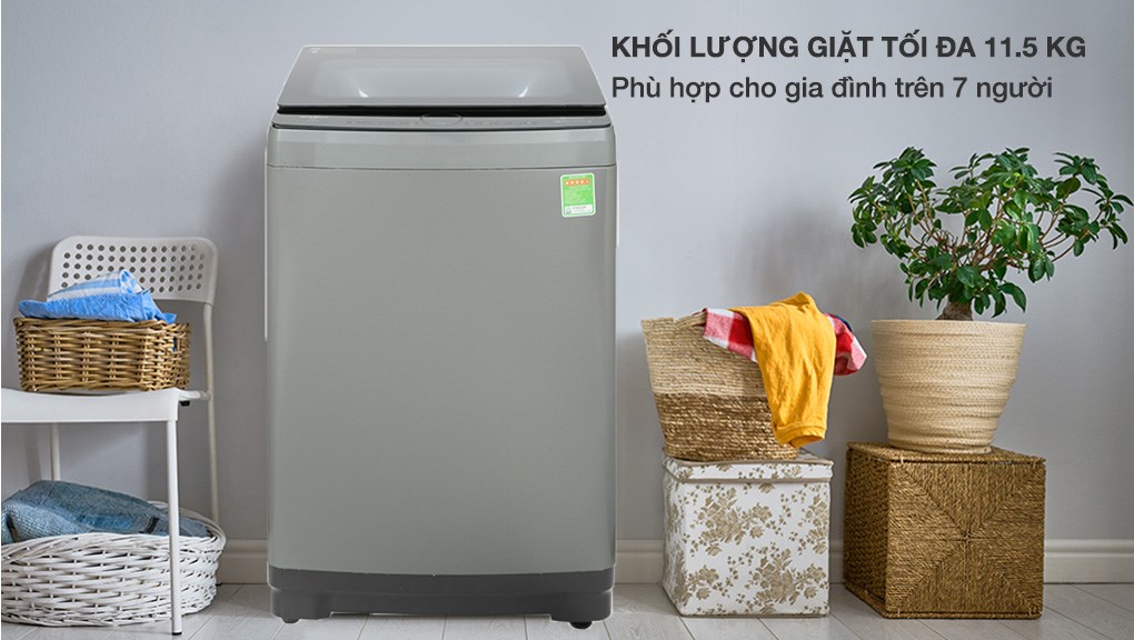 Máy giặt Whirlpool Inverter 11.5 kg VWIID11502FG