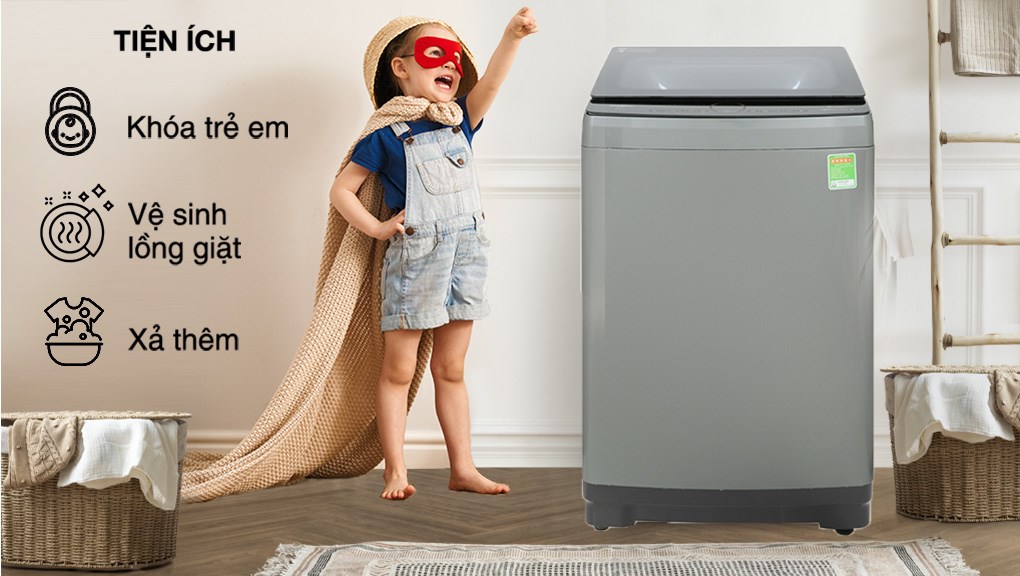 Máy giặt Whirlpool Inverter 11.5 kg VWIID11502FG