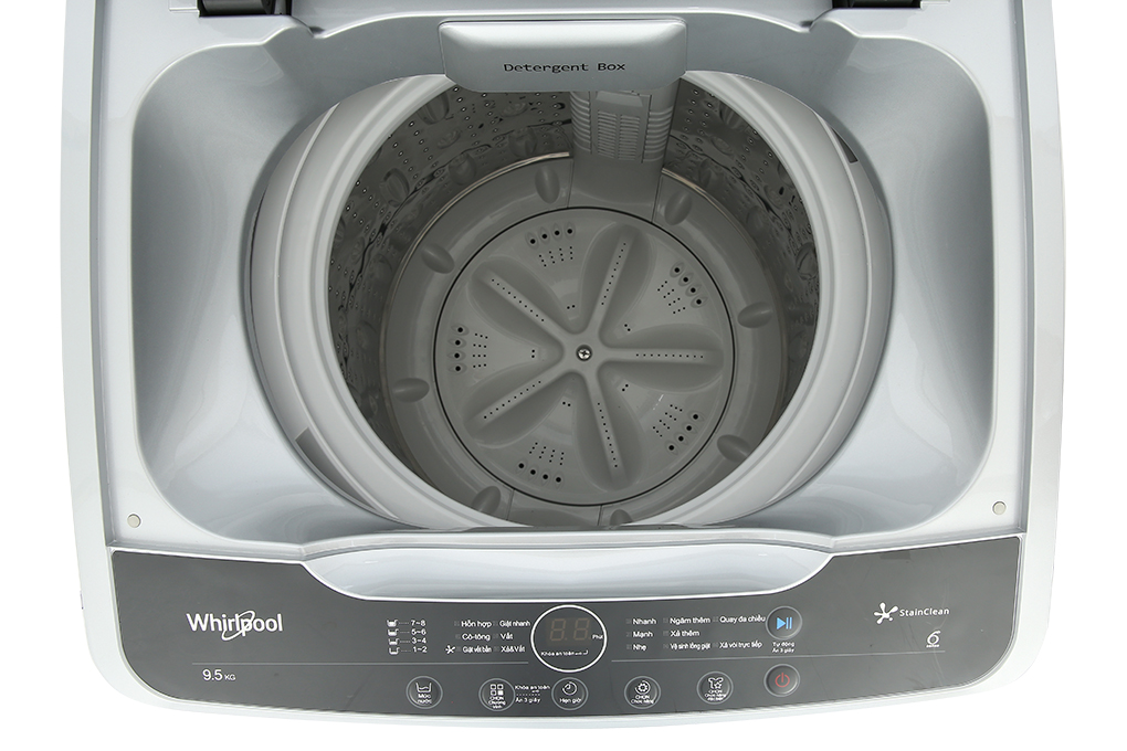Máy giặt Whirlpool 8.5 kg VWVC8502FS Màu Bạc