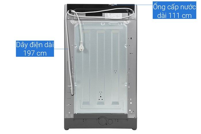 Máy giặt Whirlpool Inverter 10.5 kg VWVD10502FG Màu Xám