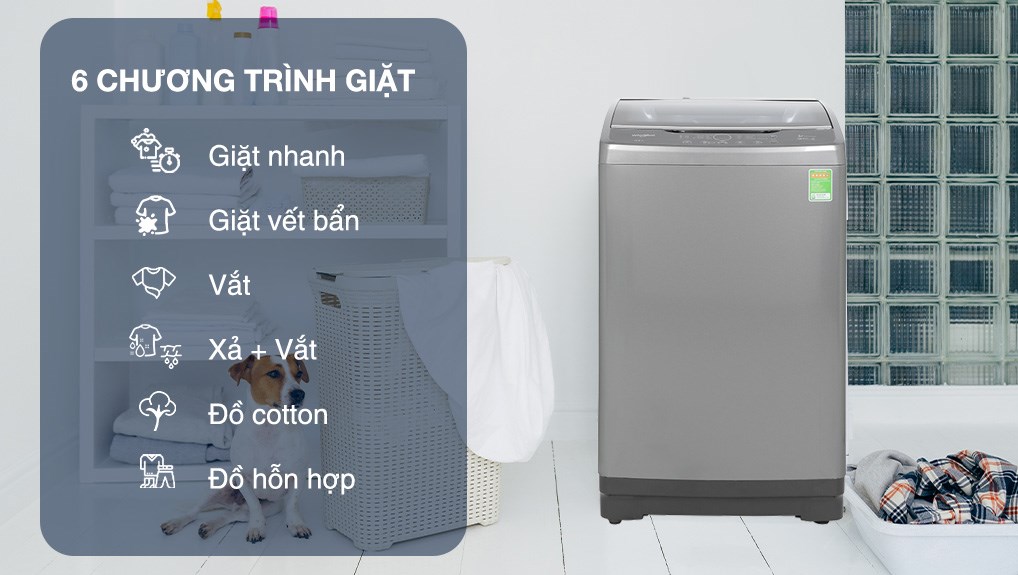 Máy giặt Whirlpool Inverter 9.5 kg VWVD9502FG