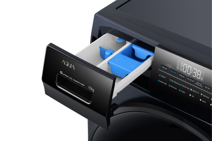 Máy giặt Aqua Inverter 11 kg AQD - DD1102G.BK Màu Đen