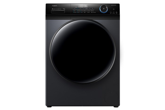 Máy giặt Aqua Inverter 11 kg AQD - DD1102G.BK Màu Đen
