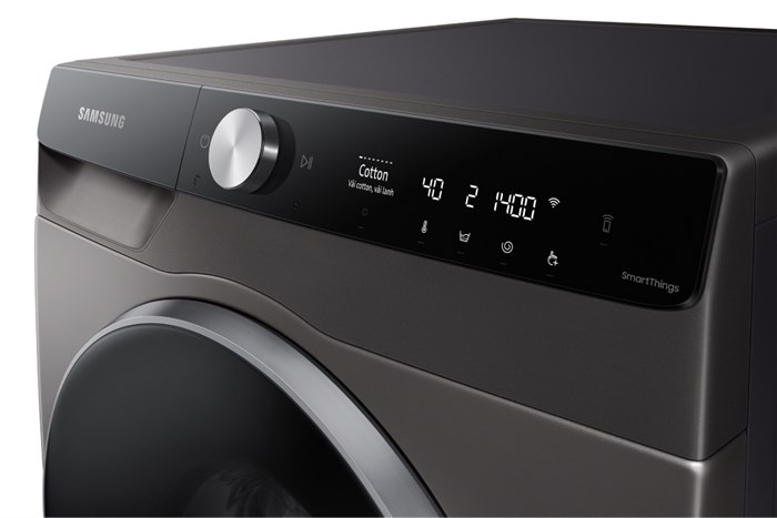 Máy giặt sấy Samsung Inverter giặt 12 kg - sấy 8 kg WD12TP34DSX/SV Màu Inox