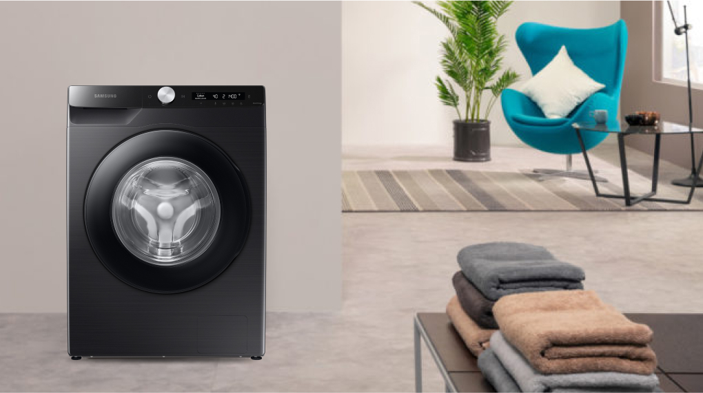 Máy giặt Samsung Inverter 13 kg WW13T504DAB/SV - Thiết kế 