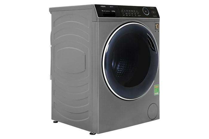 Máy giặt Aqua Inverter 12 kg AQD-A1200H PS Màu Bạc