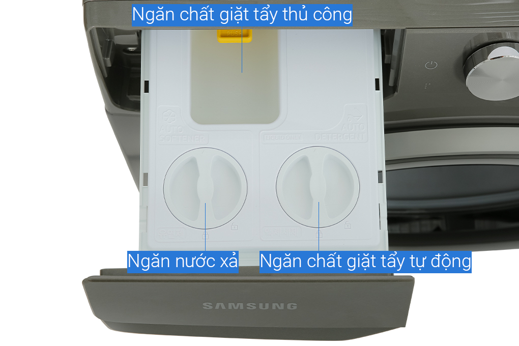 Máy giặt Samsung Inverter 9 kg WW90T634DLN/SV - 4