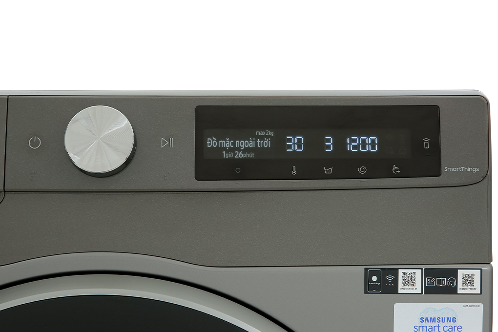 Máy giặt Samsung Inverter 9 kg WW90T634DLN/SV - 5
