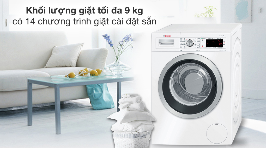 Máy giặt Bosch 9 kg WAW28480SG
