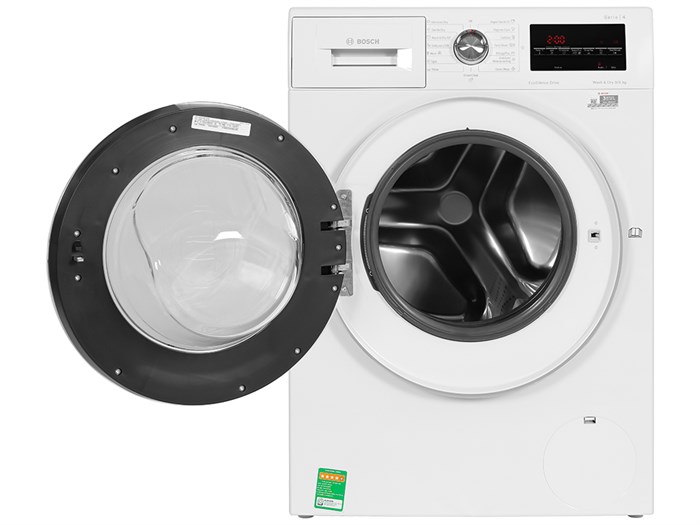 Máy giặt sấy Bosch giặt 9 kg - sấy 6 kg WNA14400SG Màu Trắng