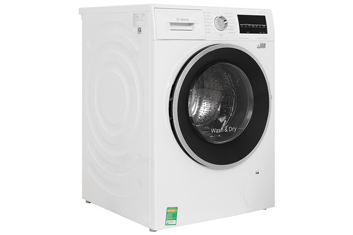 Máy giặt sấy Bosch giặt 9 kg - sấy 6 kg WNA14400SG Màu Trắng