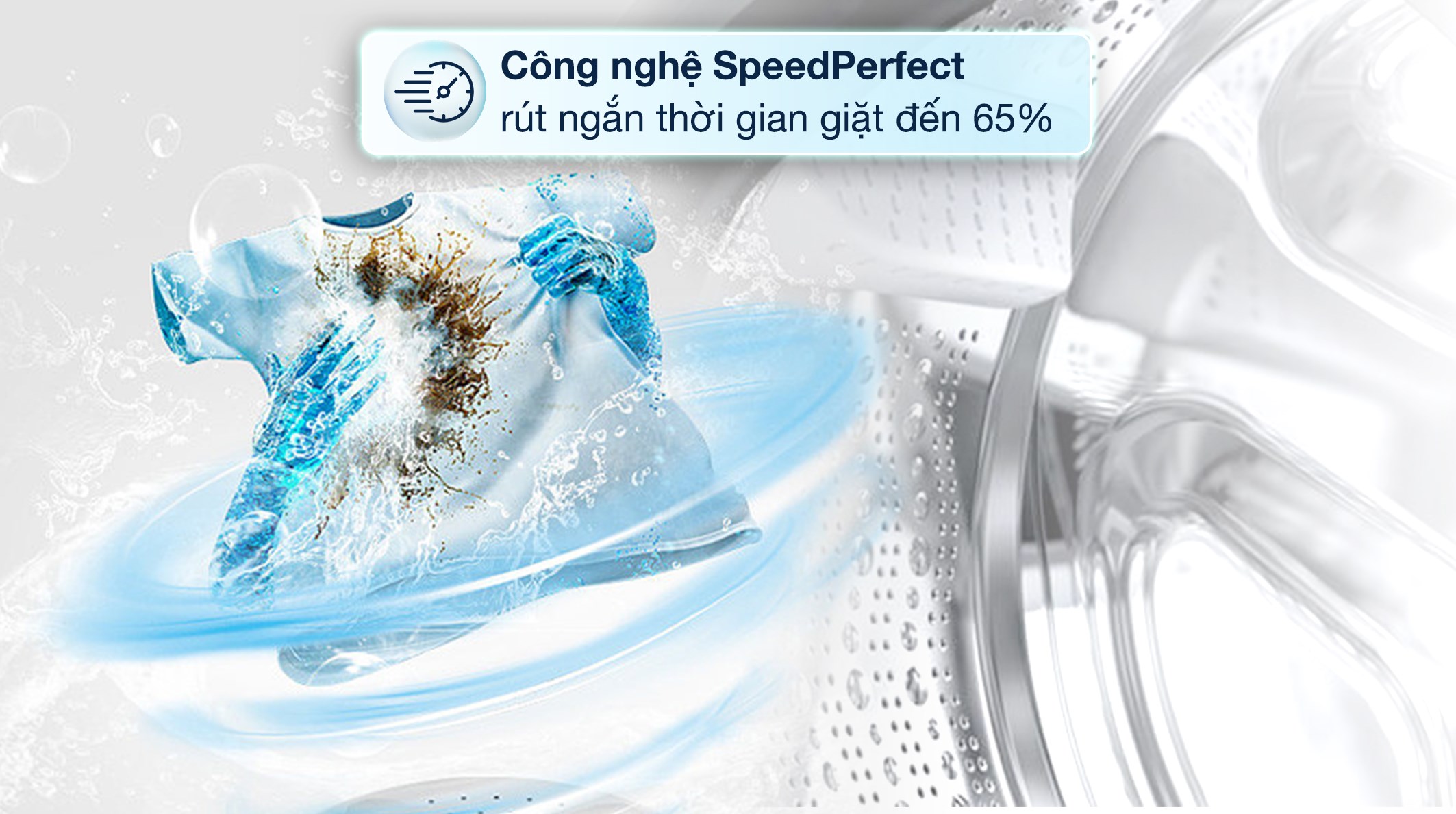 Máy giặt sấy Bosch 10 kg - sấy 6 kg WNA254U0SG