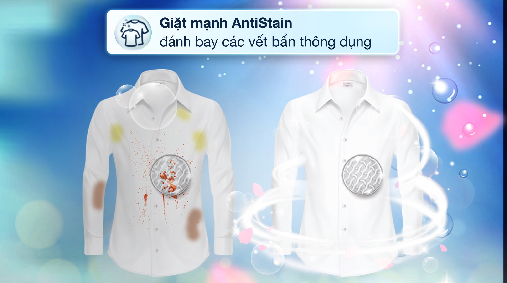 Máy giặt sấy Bosch 10 kg - sấy 6 kg WNA254U0SG