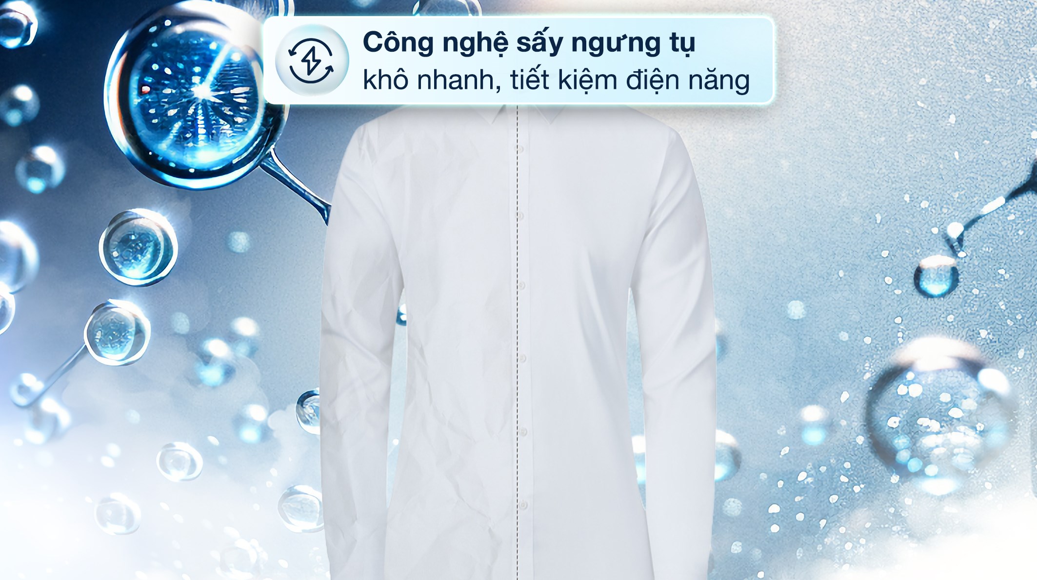 Máy giặt sấy Bosch 10 kg - sấy 6 kg WNA254U0SG