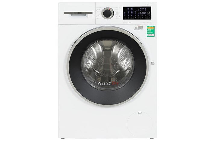Máy giặt sấy Bosch 10 kg - sấy 6 kg WNA254U0SG Màu Trắng