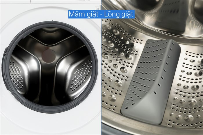 Máy giặt sấy Bosch 10 kg - sấy 6 kg WNA254U0SG Màu Trắng