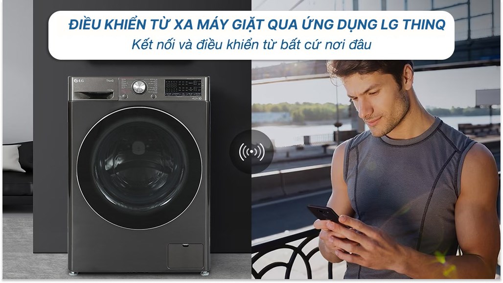 Máy giặt sấy LG Inverter giặt 11 kg - sấy 7 kg FV1411H3BA