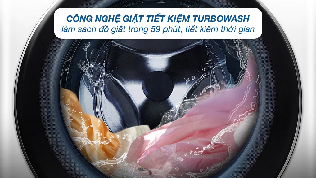 Máy giặt sấy LG Inverter giặt 11 kg - sấy 7 kg FV1411H3BA