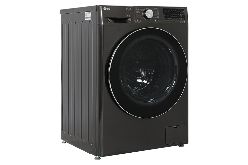 Máy giặt sấy LG Inverter giặt 11 kg - sấy 7 kg FV1411H3BA Màu Đen