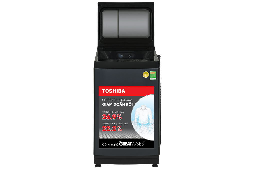 Máy giặt Toshiba 9 kg AW-M1000FV(MK) Màu Đen
