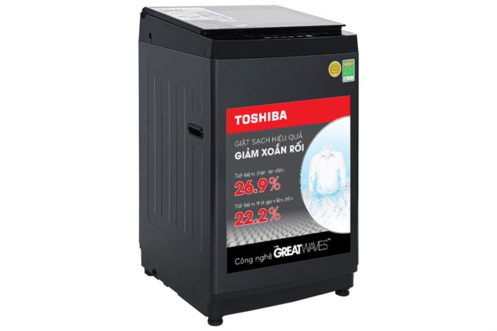 Máy giặt Toshiba 9 kg AW-M1000FV(MK) Màu Đen
