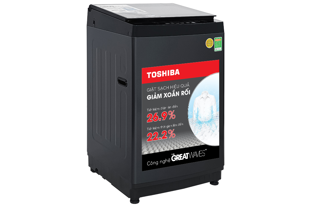 Máy giặt Toshiba 9 kg AW-M1000FV(MK) Màu Đen