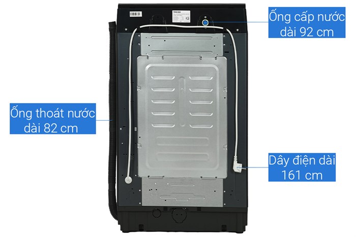 Máy giặt Toshiba 9 kg AW-M1000FV(MK) Màu Đen