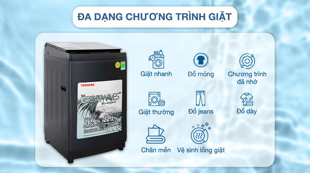Máy giặt Toshiba 10 kg AW-M1100PV(MK) - 4