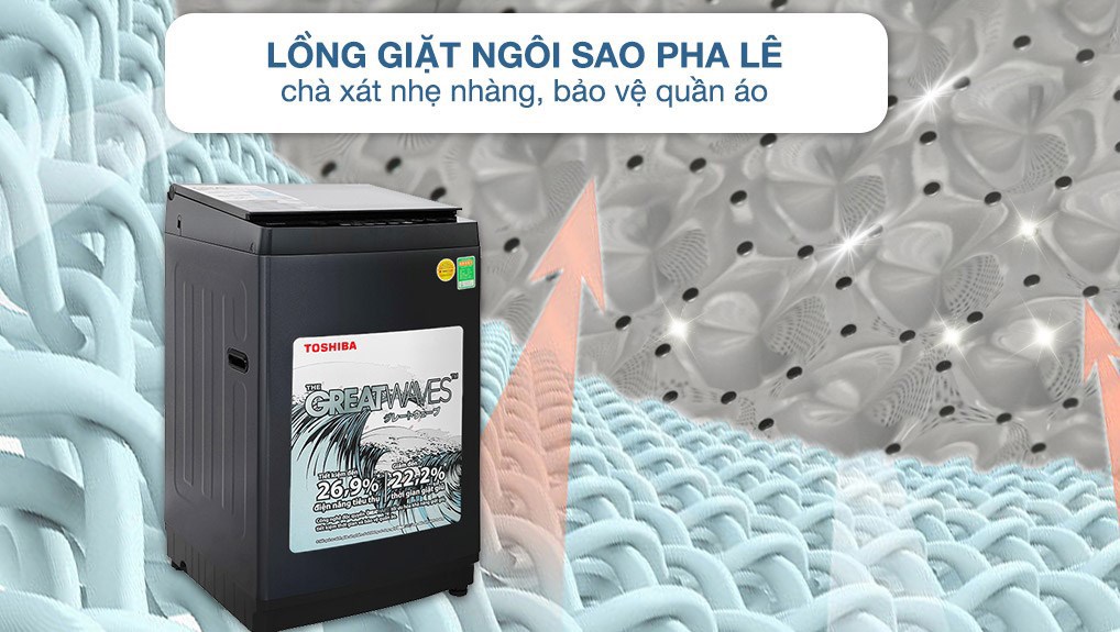 Máy giặt Toshiba 10 kg AW-M1100PV(MK) - 9