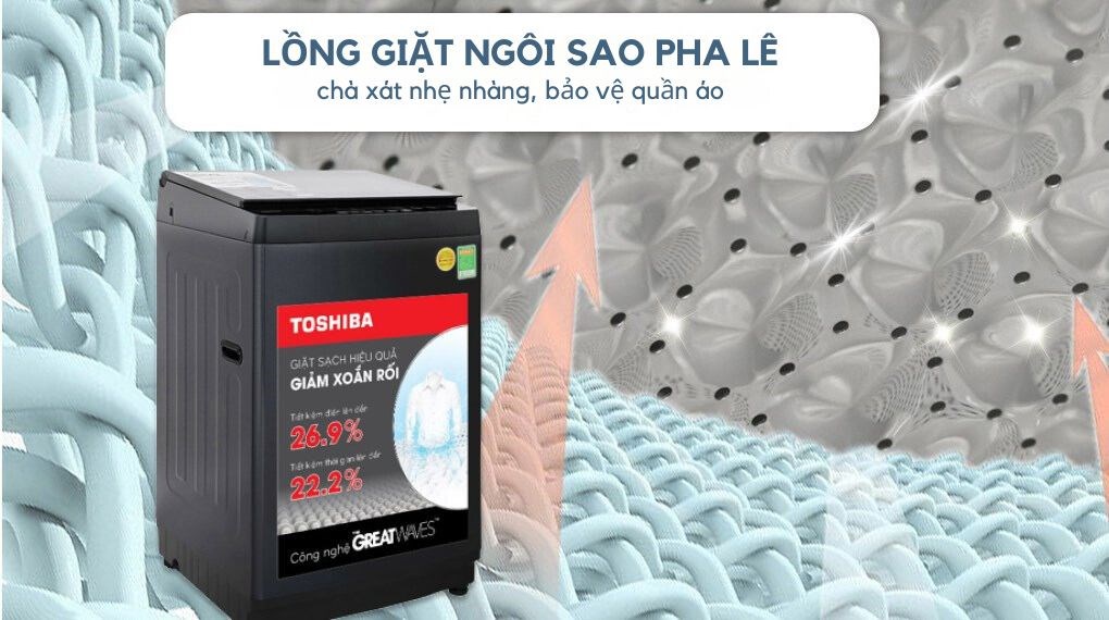 Máy giặt Toshiba 10 kg AW-M1100PV(MK)