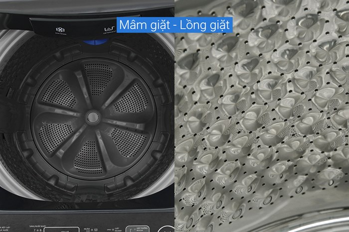 Máy giặt Toshiba 10 kg AW-M1100PV(MK) Màu Đen