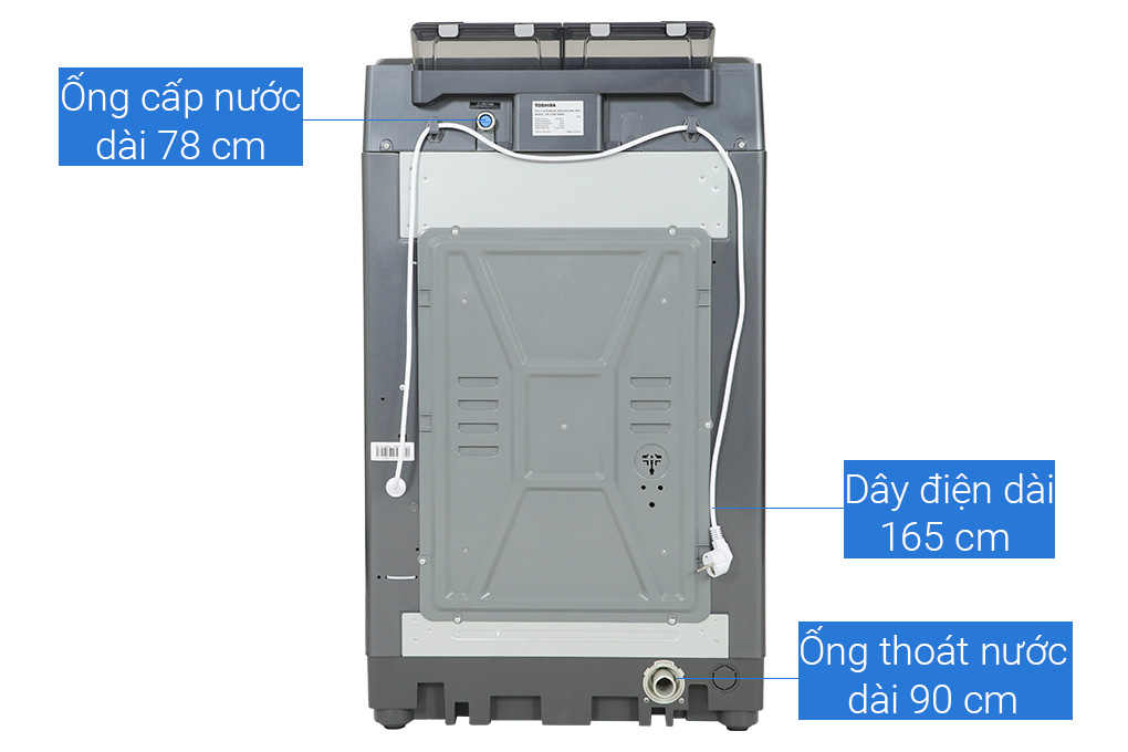 Máy giặt Toshiba Inverter 12 kg AW-DUM1300KV(MG) - 9